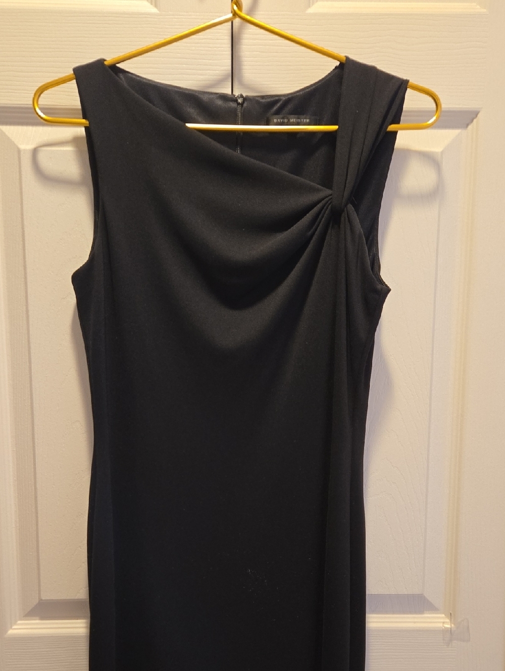 David Meister Asymmetrical Dress